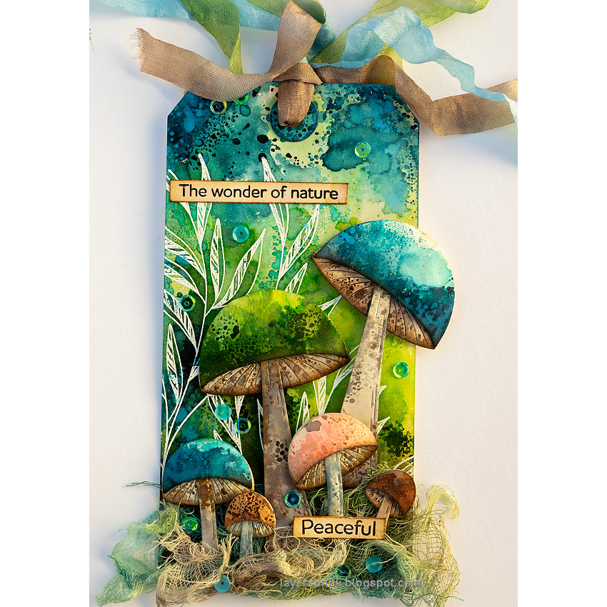Simon Says Stamp Mushroom Stems Wafer Die s782 Thinking About You Mushrooms Tag | color-code:ALT12