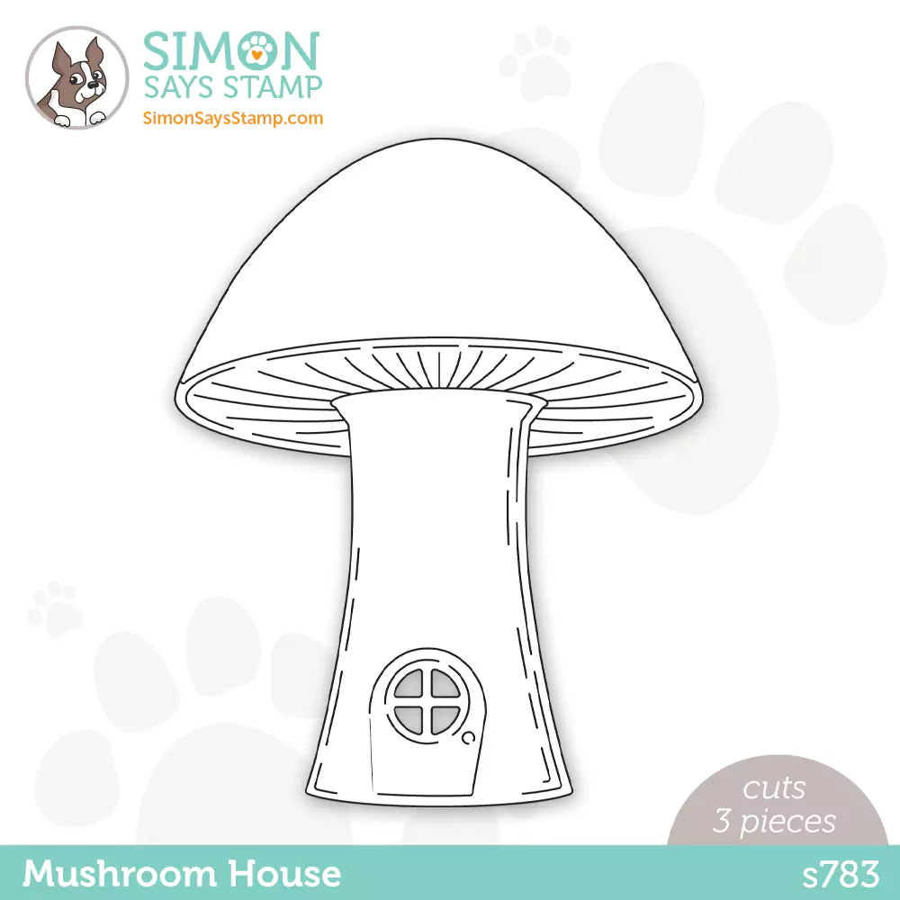 Simon Says Stamp Mushroom House Wafer Die s783 Just For You