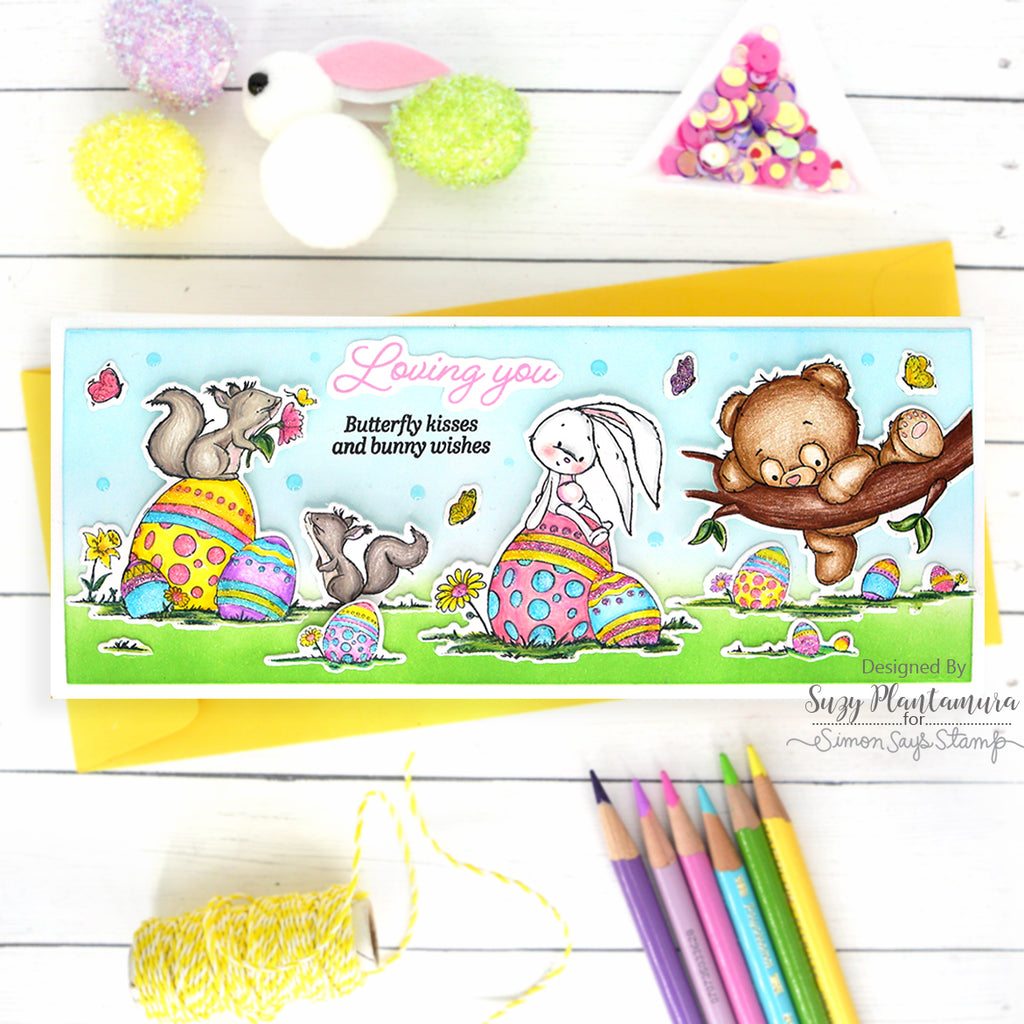 Simon Says Stamps and Dies Easter Critters set615ec Easter Card | color-code:ALT01