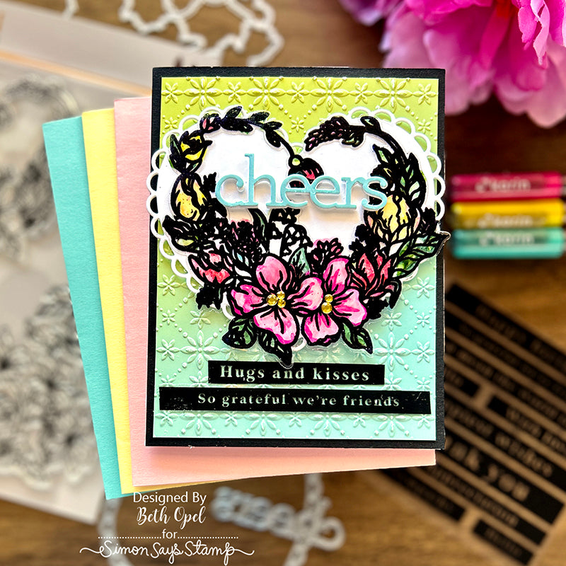 Simon Says Stamps and Dies Mother's Day Dogwood set624md Floral Friends Card | color-code:ALT07