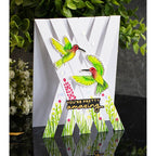 S7-230 Spellbinders Delicate Floral Hummingbirds Etched Dies amazing | color-code:ALT01