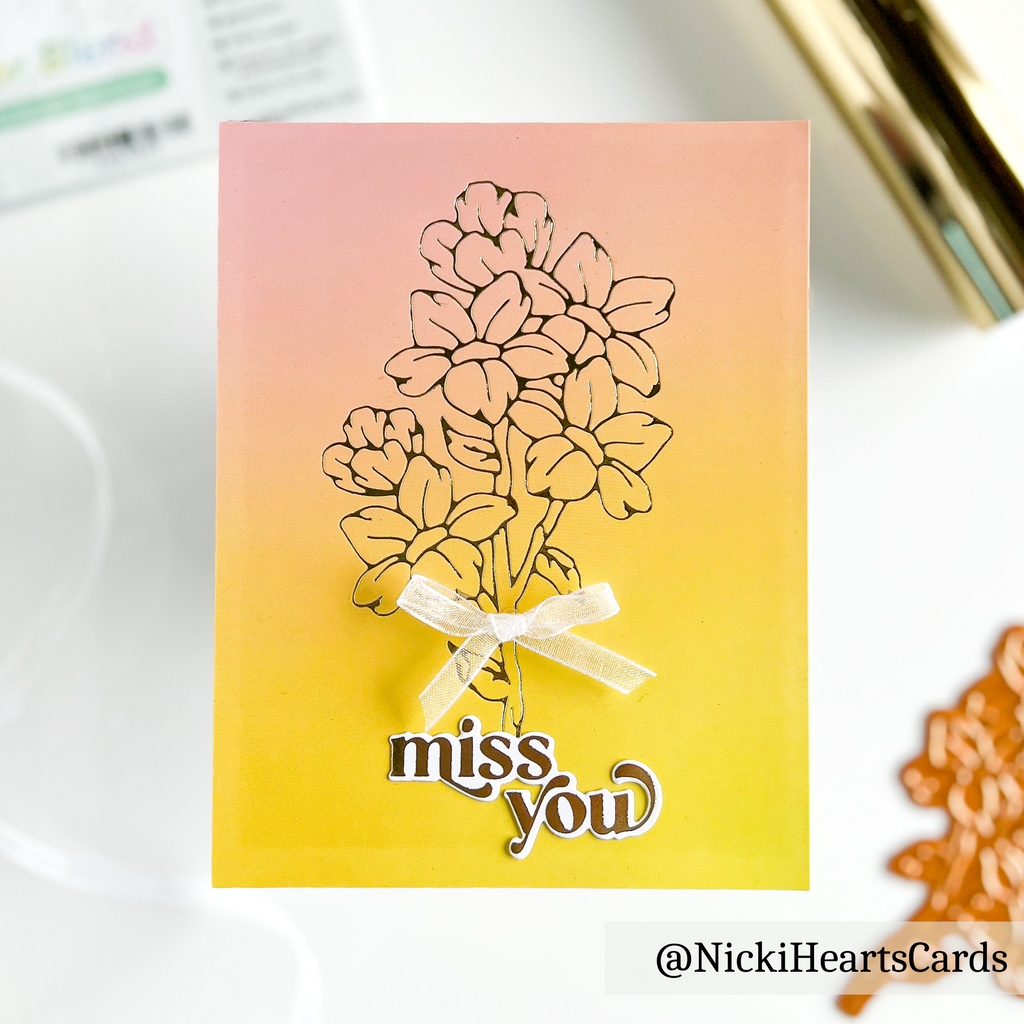 Simon Says Stamp Pastel Color Blend Cardstock Assortment ssp1027 Pastel Miss You Card | color-code:ALT11