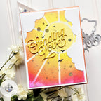 Simon Says Cling Stamps Sunshine Background sss102675 Sending Love Card | color-code:ALT04