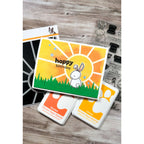 Simon Says Cling Stamps Sunshine Background sss102675 Spring Birthday Card | color-code:ALT08