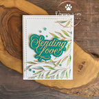 Simon Says Cling Stamps Leaf Edges sss102683 Sending Love Card | color-code:ALT01