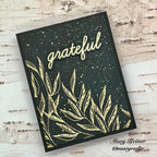 Simon Says Cling Stamps Leaf Edges sss102683 Grateful Card | color-code:ALT05