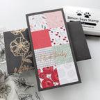 Simon Says Clear Stamps POPPY PERFECTION sss202517c Thanks Card  | color-code:ALT04