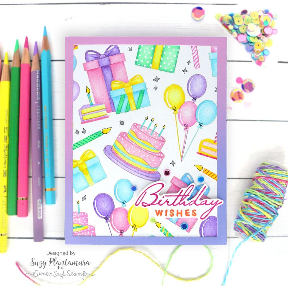 Simon Says Clear Stamps Best Year Yet sss202518c Birthday Card | color-code:ALT03