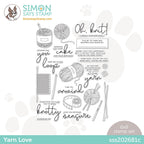 Simon Says Clear Stamps Yarn Love sss202681c Beautiful Days