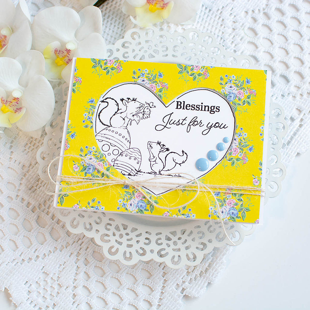 Simon Says Clear Stamps Easter Critters sss202687c Easter Card | color-code:ALT07