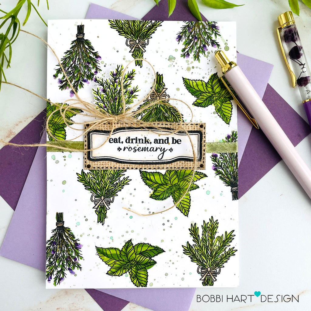 Simon Says Clear Stamps Herb Labels sss202688c Herb Card | color-code:ALT02