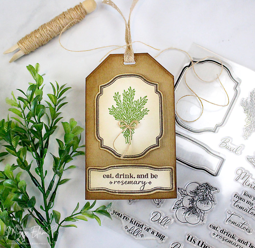 Simon Says Clear Stamps Herb Labels sss202688c Herb Tag | color-code:ALT06