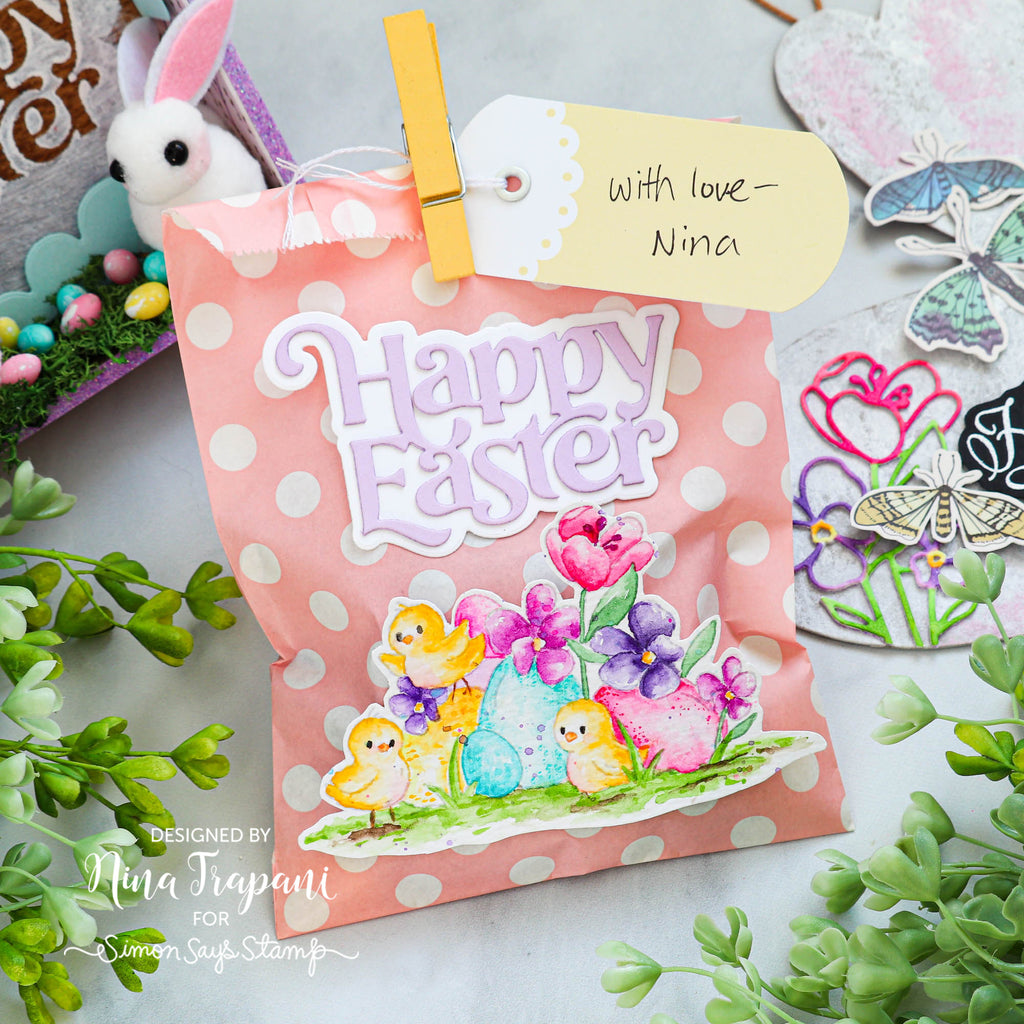 Simon Says Clear Stamps SWEET TWEETS sss202690c Easter Treat Bag | color-code:ALT03