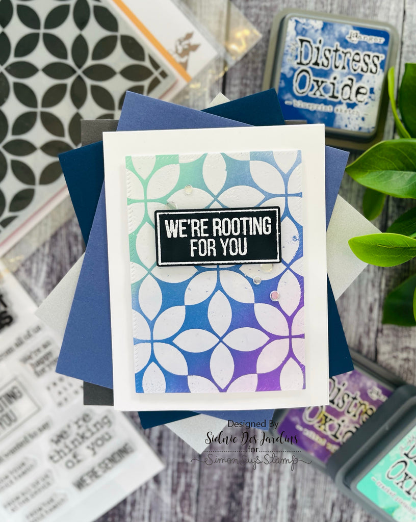 Simon Says Clear Stamps From All Of Us sss302671c We're Rooting for You Card | color-code:ALT02