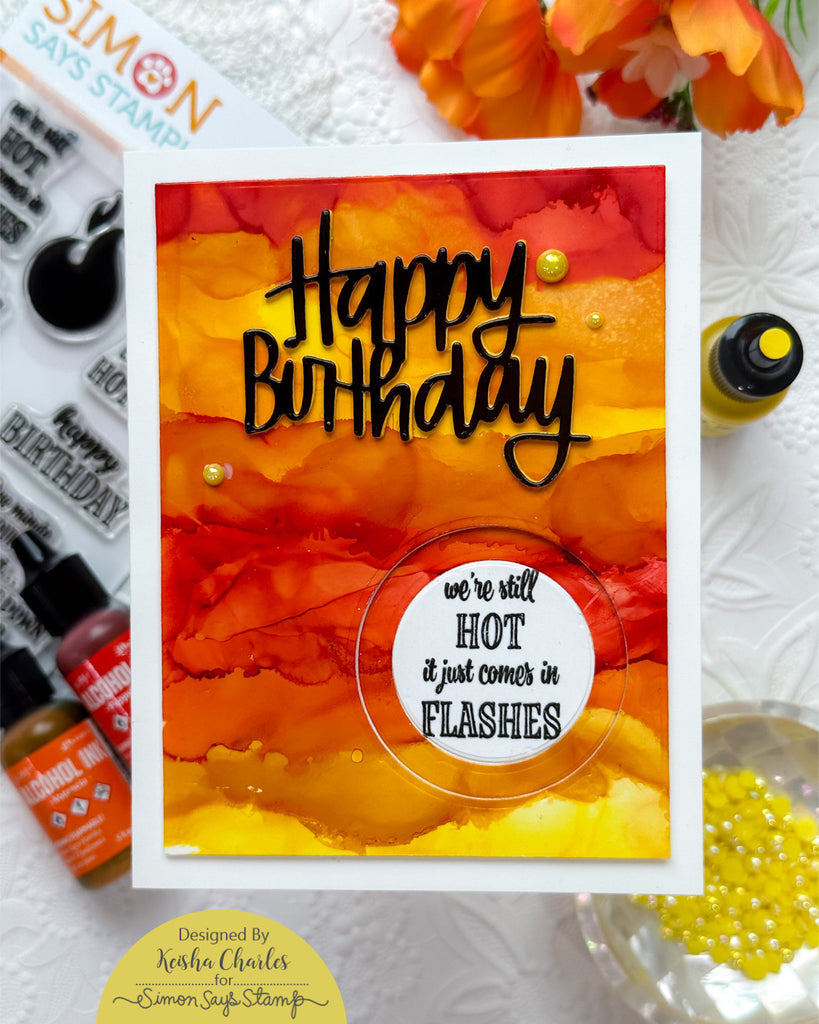 Simon Says Clear Stamps Hot Flashes sss302678c  Funny Menopause Card | color-code:ALT03