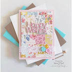 Quilted Card with Grocery Bag A7 Envelope | color-code:ALT01