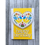 Simon Says Stamp HAPPY HELLO Wafer Dies sssd112616c Birthday Card | color-code:ALT04