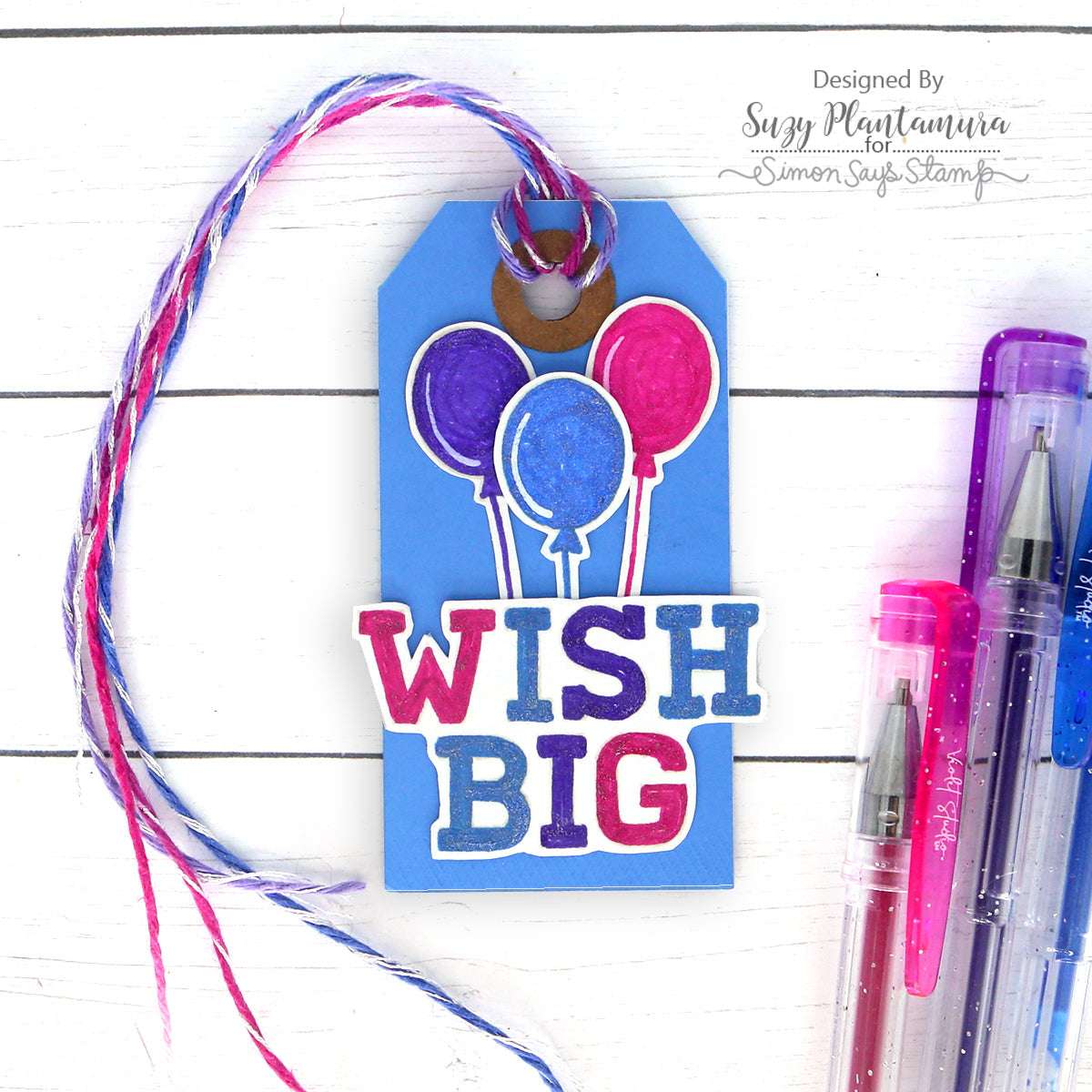 Simon Says Stamp Best Year Yet Wafer Dies sssd112618c Birthday Tag | color-code:ALT06