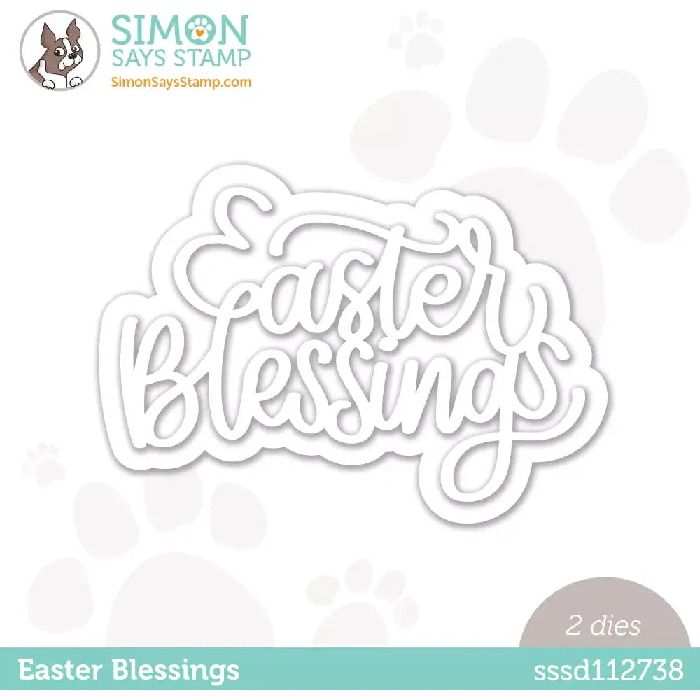 Simon Says Stamp Easter Blessings Wafer Dies sssd112738 Just For You