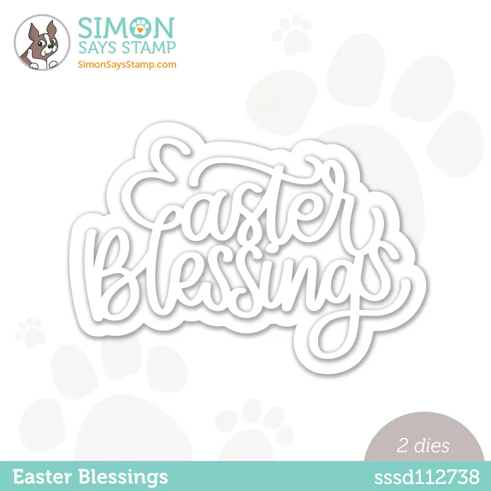 Simon Says Stamp Easter Blessings Wafer Dies sssd112738 Just For You