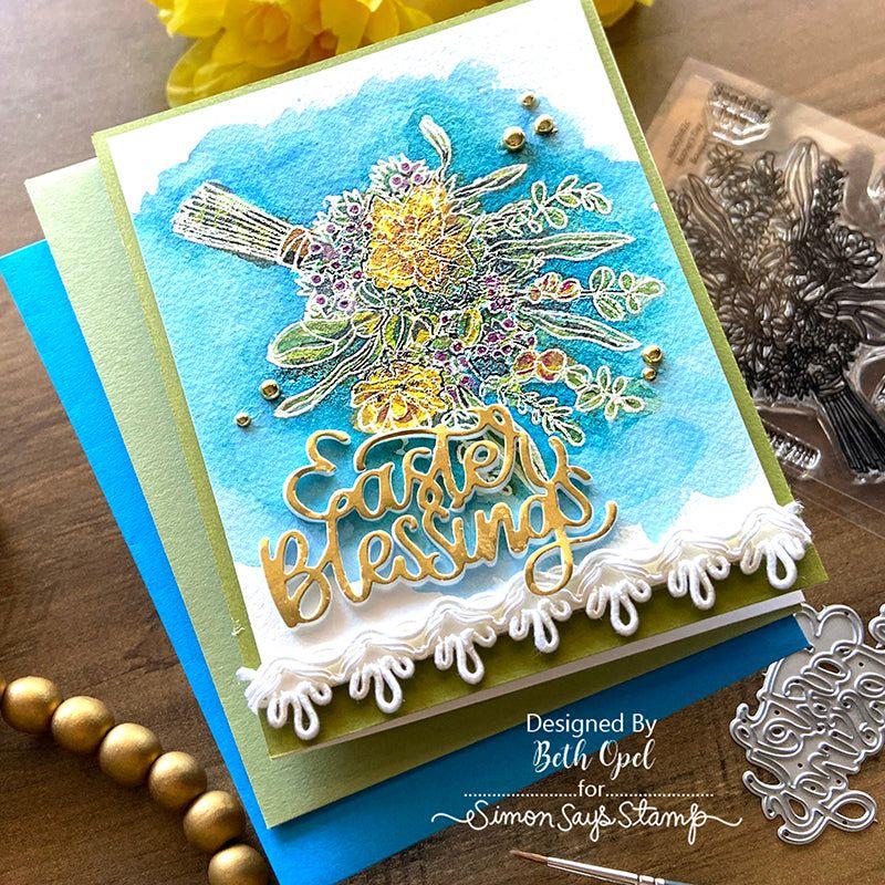 Simon Says Stamp Easter Blessings Wafer Dies sssd112738 Easter Blessings Card | color-code:ALT05