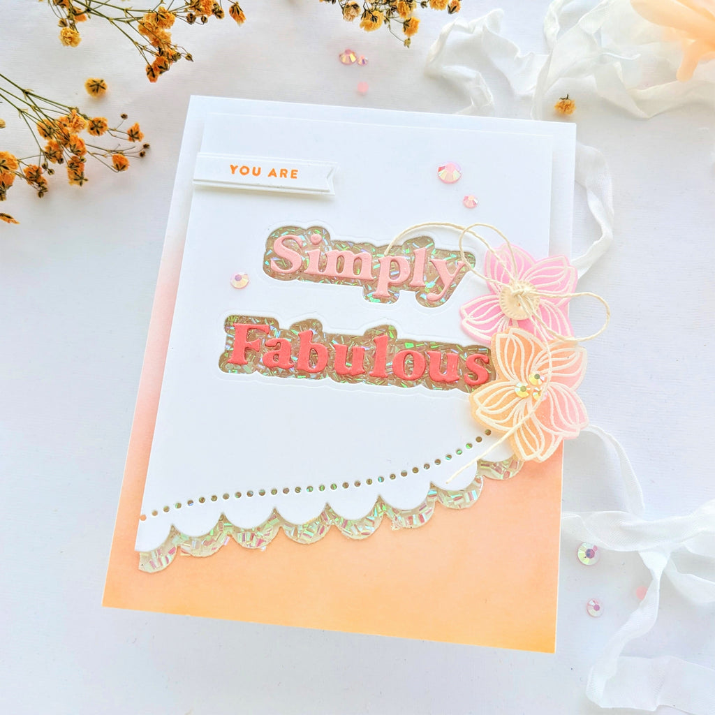 Simon Says Stamp SIMPLY FABULOUS Wafer Die sssd112754 Simply Fabulous Card | color-code:ALT07