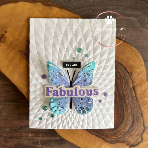 Simon Says Stamp SIMPLY FABULOUS Wafer Die sssd112754 Fabulous Butterfly Card | color-code:ALT10