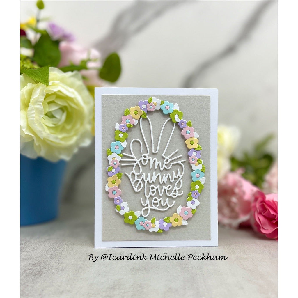 Simon Says Stamp Some Bunny Wafer Dies sssd112784 Some Bunny Loves You Card | color-code:ALT02