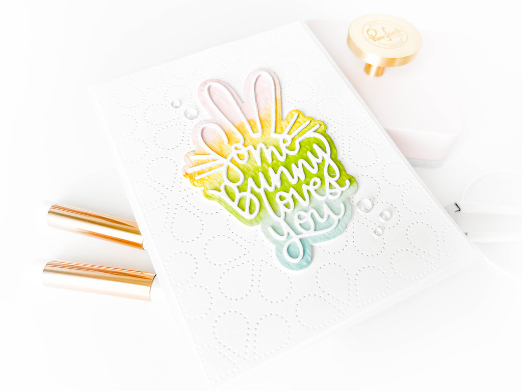 Simon Says Stamp Some Bunny Wafer Dies sssd112784 Some Bunny Loves You Card | color-code:ALT03