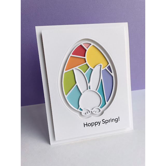 Simon Says Stamp Bunny Egg Wafer Dies sssd112786c Bunny Egg Card | color-code:ALT08