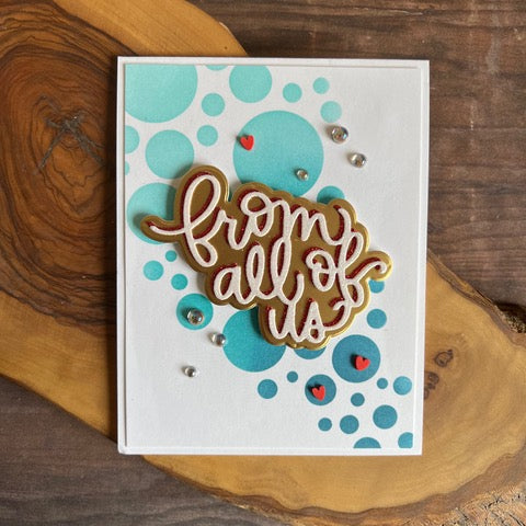 Simon Says Stamp From All Of Us Script Wafer Dies sssd112787 From All of Us Card | color-code:ALT03