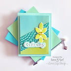 Simon Says Stamp Geo Flower Building Wafer Dies sssd112797c Modern Floral Gracias Card | color-code:ALT04