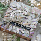 Simon Says Stamp Leafy Sprig Wafer Die sssd112799 Leafy Wreath Mixed Media | color-code:ALT01