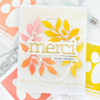 Simon Says Stamp Leafy Sprig Wafer Die sssd112799 Leafy Sprig Merci Card | color-code:ALT05
