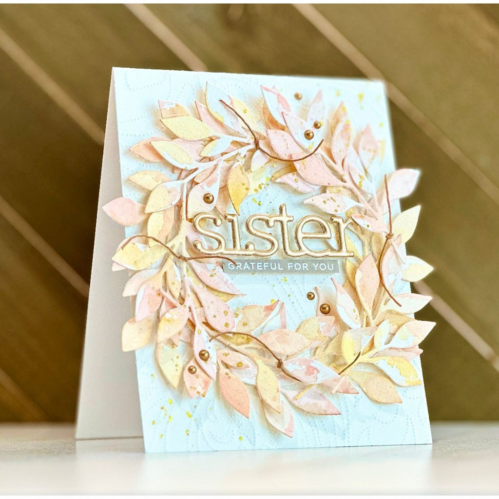 Simon Says Stamp Leafy Sprig Wafer Die sssd112799 Leafy Sprig Sister Card | color-code:ALT07