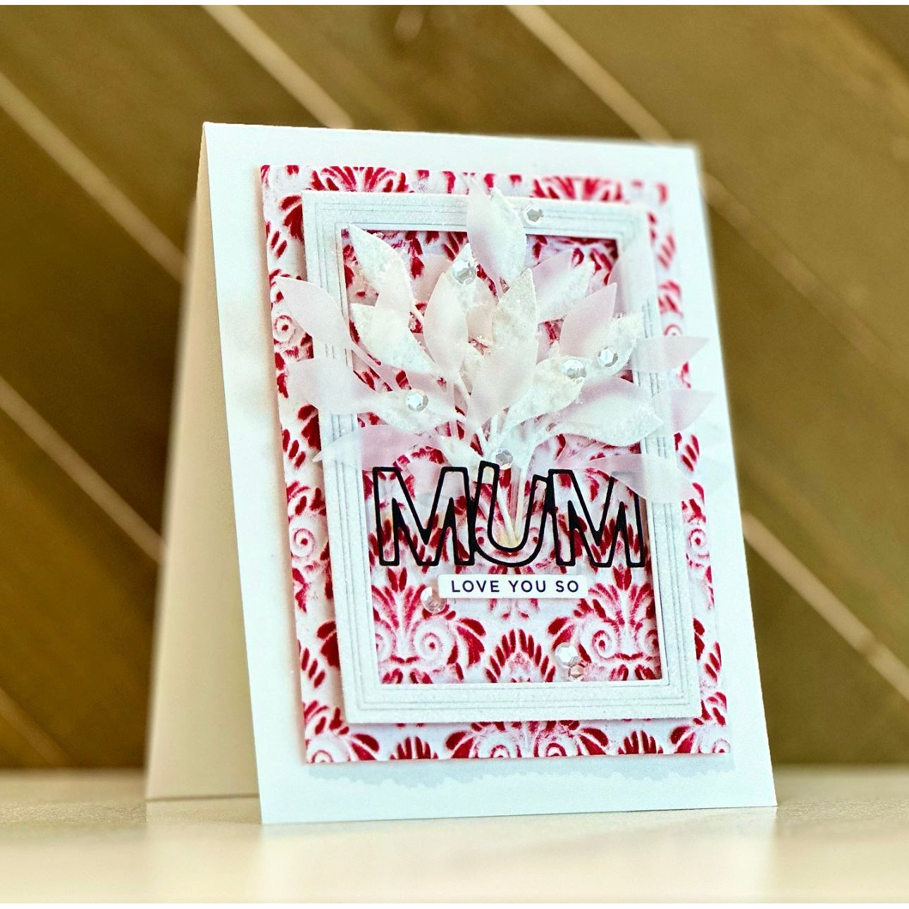 Simon Says Stamp Leafy Sprig Wafer Die sssd112799 Leafy Sprig Mum Card | color-code:ALT08
