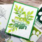 Simon Says Stamp Leafy Sprig Wafer Die sssd112799 Leafy Sprig Birthday Card | color-code:ALT19