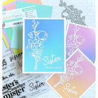 Simon Says Stamp Delicate Florals Wafer Die sssd112800  Delicate Florals Sisters Cards | color-code:ALT10