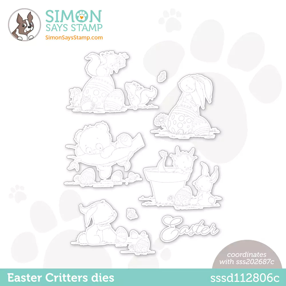 Simon Says Stamp Easter Critters Wafer Dies sssd112806c Just For You
