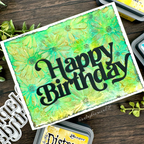 Simon Says Stamp Large Fancy Happy Birthday Wafer Die sssd112815 Birthday Card | color-code:ALT01
