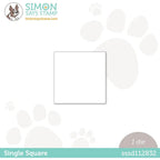 Simon Says Stamp SINGLE SQUARE Wafer Dies sssd112832 Beautiful Days