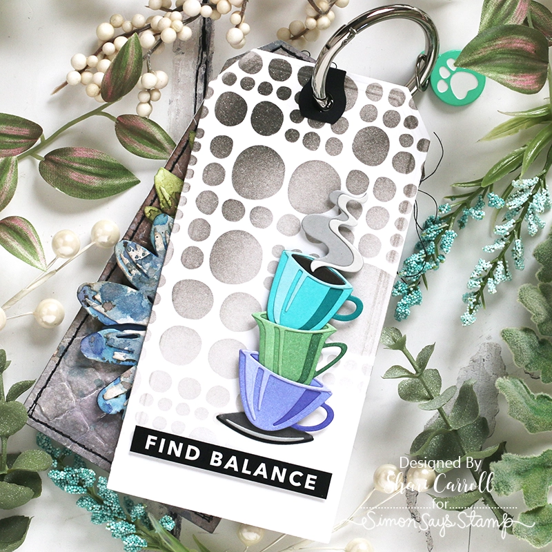 Simon Says Stamp REVERSE JOURNALING SENTIMENT STRIPS sssg131114 Art Journal Page | color-code:ALT01