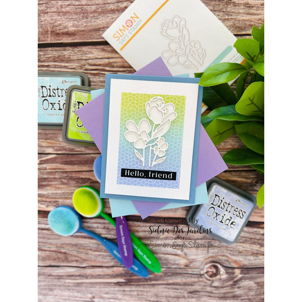 Simon Says Stamp Sentiment Strips Reverse Friendship sssg131128 Hello Friend Card | color-code:ALT06