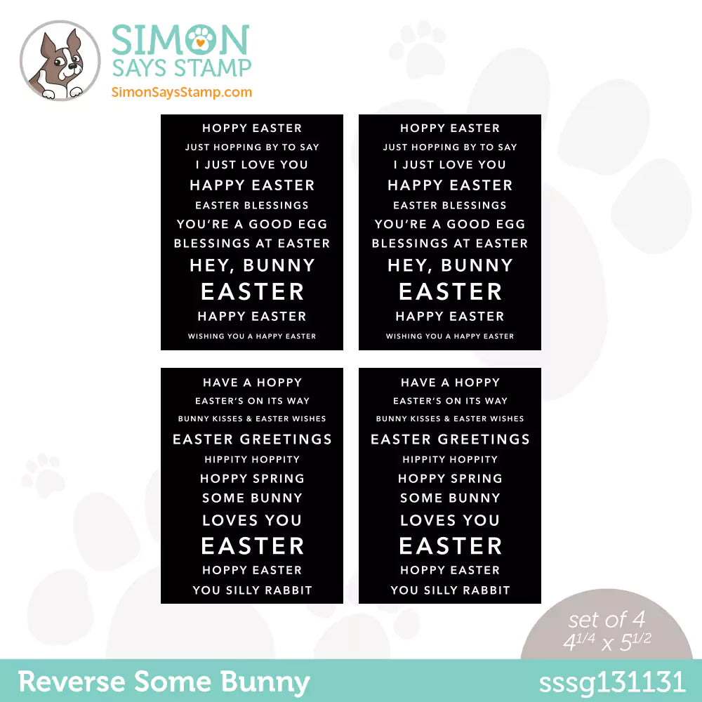 Simon Says Stamp Sentiment Strips Reverse Some Bunny sssg131131 Just For You