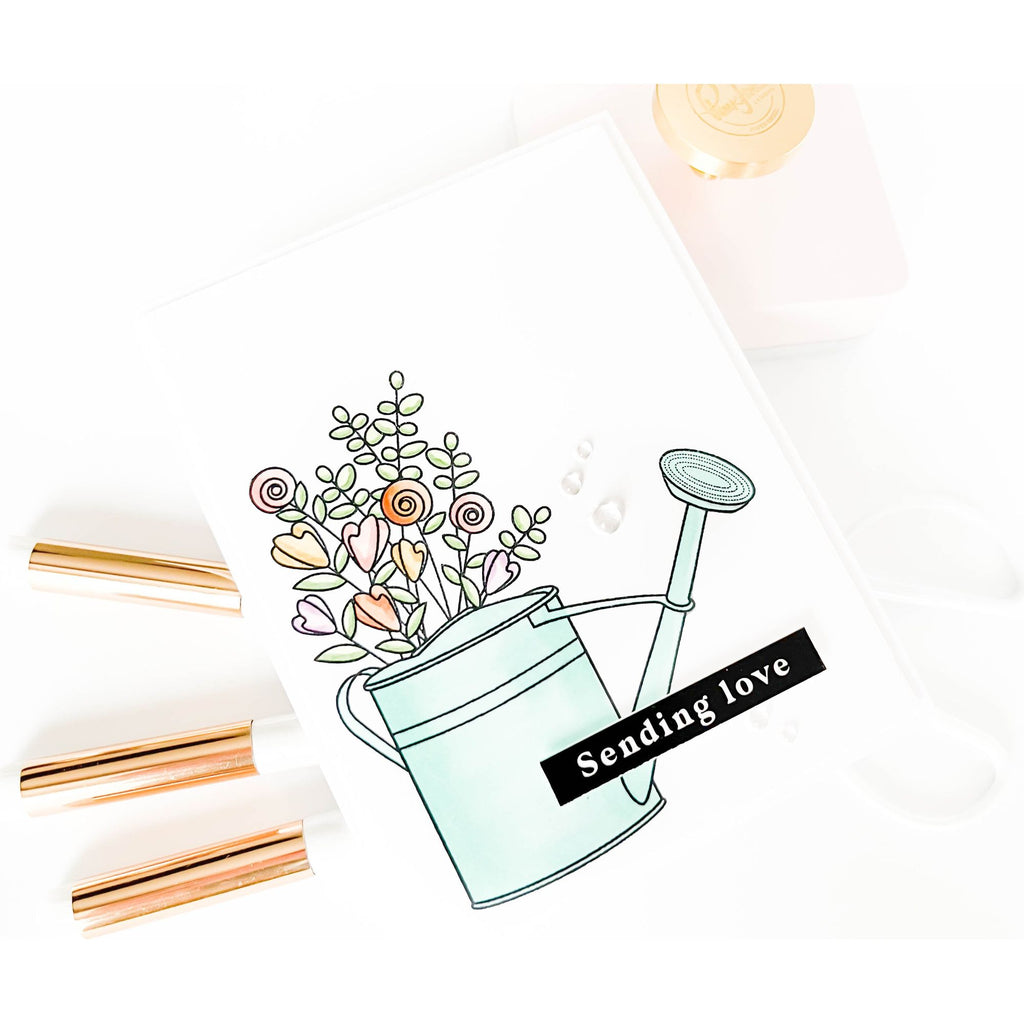 Simon Says Stamp Sentiment Strips Everyday Acetate sssg131136 Sending Love Card | color-code:ALT01