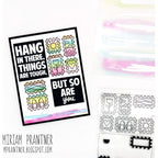 Brushed Printmaking Postage Card | color-code:ALT14