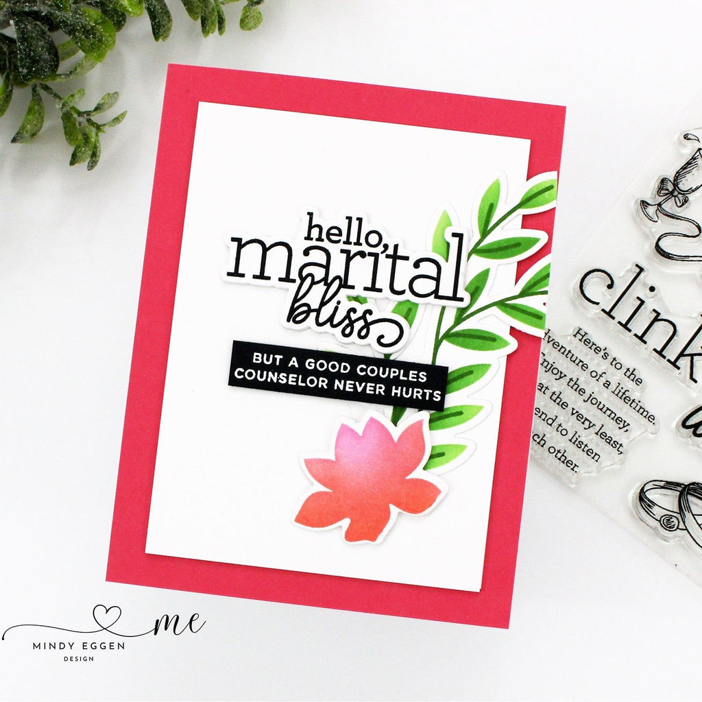 Simon Says Stamp Stencil FANTASTIC FLOWERS ssst221670c Funny Modern Wedding Card | color-code:ALT03