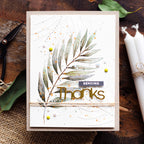 Simon Says Stamp Stencil FANTASTIC FLOWERS ssst221670c Artistic Thanks Card | color-code:ALT07