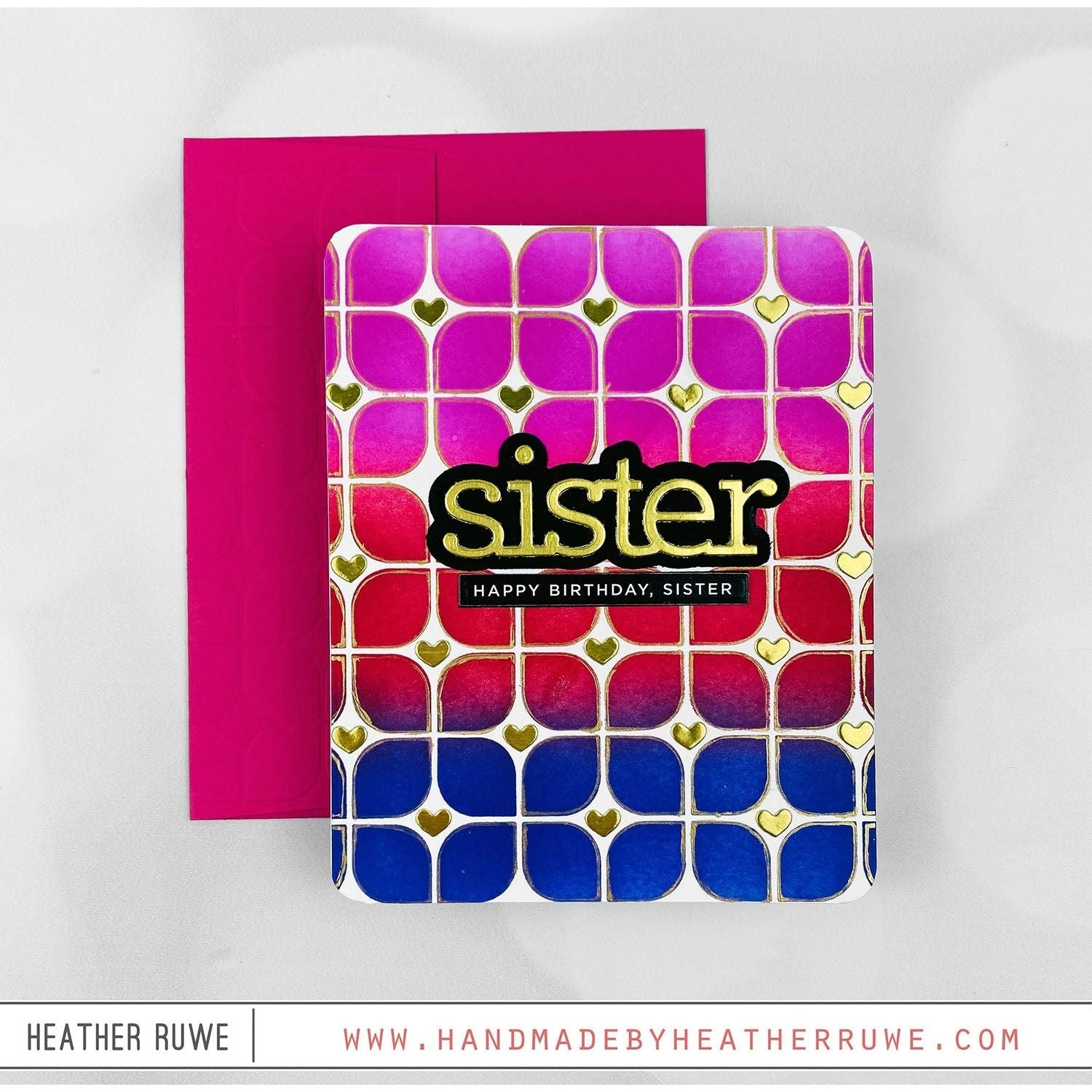 Simon Says Stamp Stencil Bold Geometrics ssst221673  Geometric Sister Card | color-code:ALT02