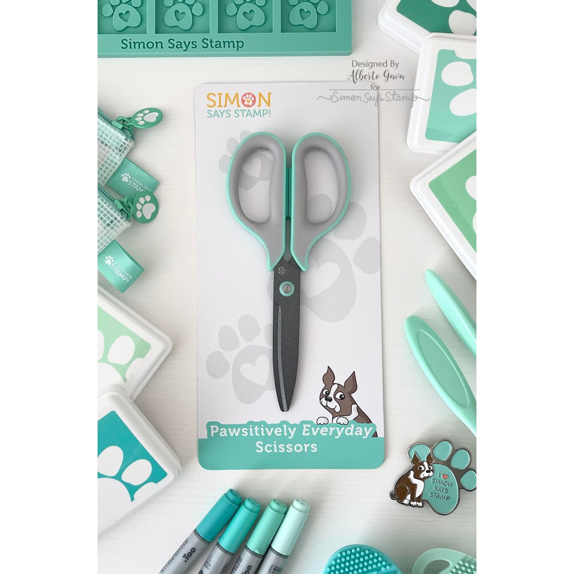 Simon Says Stamp Pawsitively Everyday Scissors st0125 Just For You